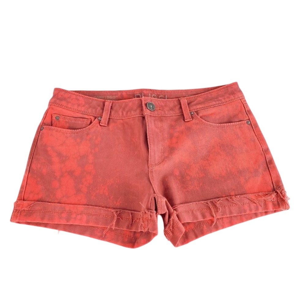 DL1961 Stella Shorts Flash Print Denim Jean Shorts